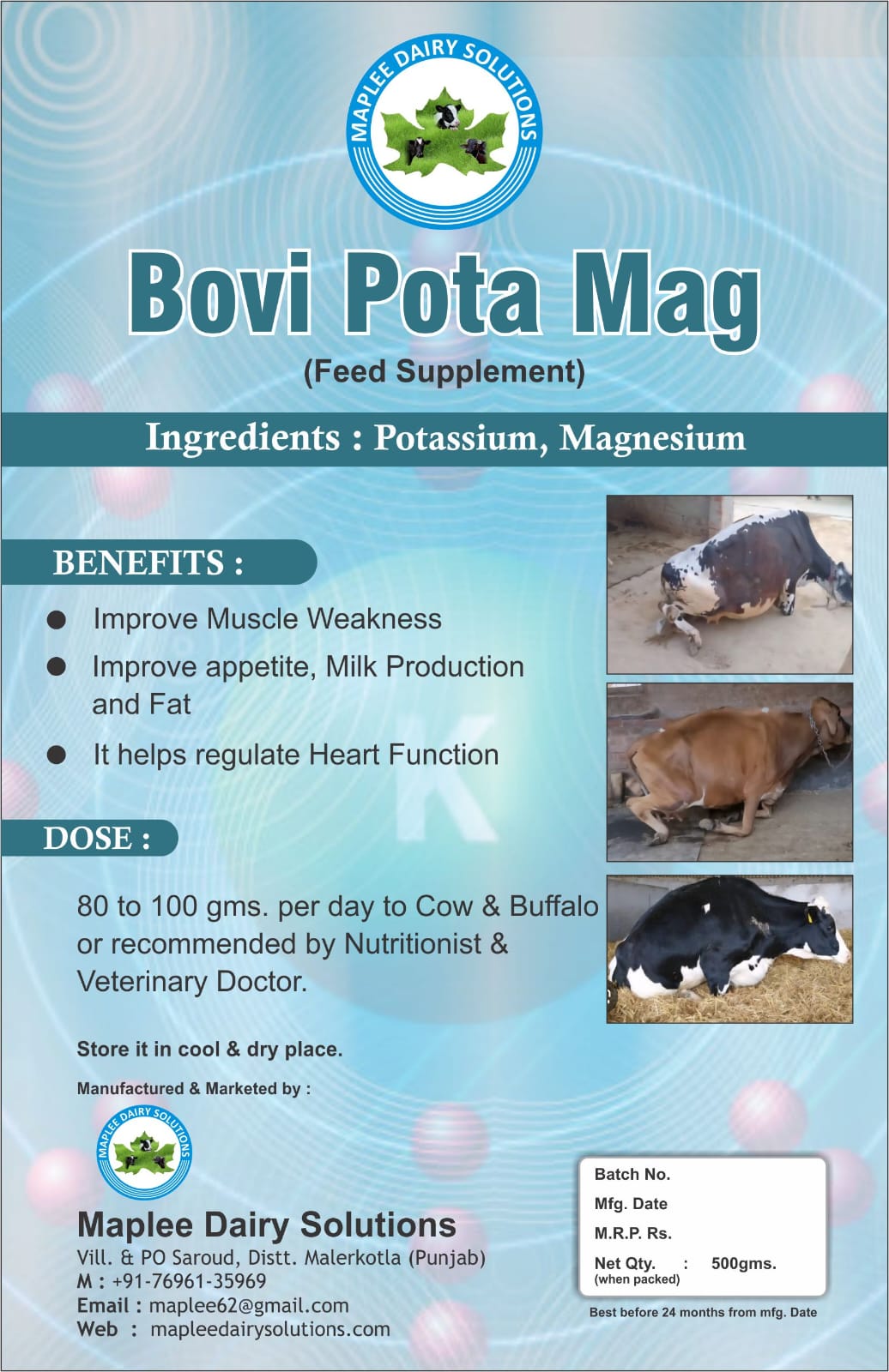SUPP BOVI POTA-MAG 